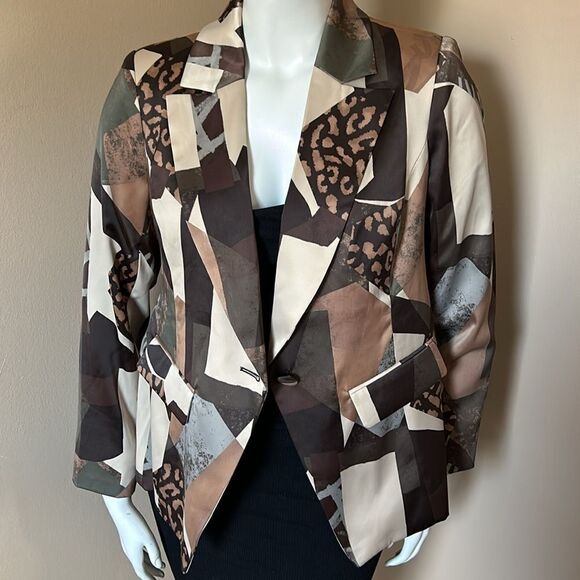 NWT International Concepts Suit Jacket/Blazer - Size 0X - Picture 1 of 13